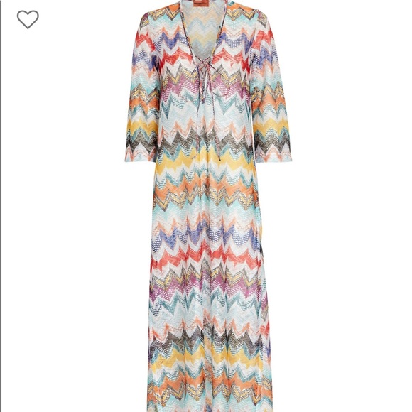 Missoni Other - ❣️Gorgeous Missoni Kaftan Knit Dress Chevron❣️
